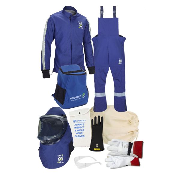 ENESPRO FR AGP 40 CAL ARC FLASH KIT WITH GLOVES