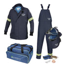 ENESPRO FR AIRLITE 40 CAL JACKET & BIB OVERALL KIT w/VENTED LIFT HOOD w/DUAL REAR FANS