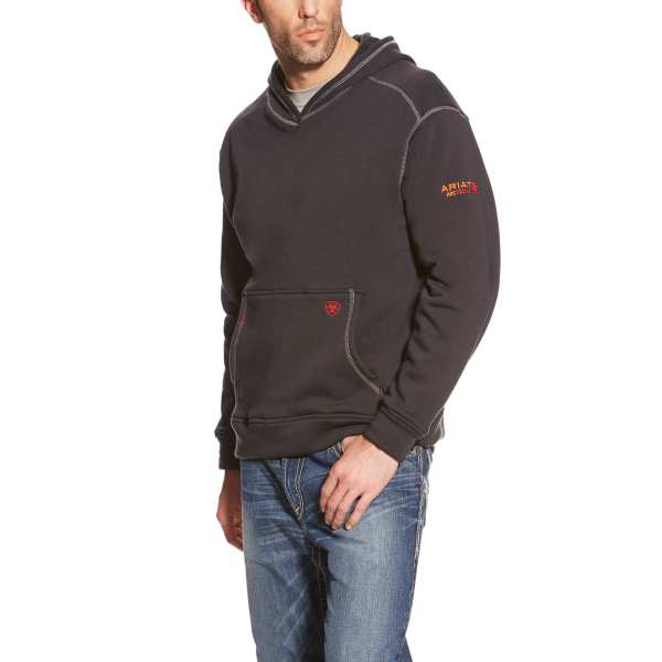 ARIAT FR POLARTEC PULLOVER HOODED SWEATSHIRT