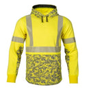 DRAGONWEAR FR HI-VIS CLASS 3 ELEMENTS CYCLONE CAMO HOODIE