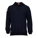 NSA/TECGEN FR DOUBLE LAYER HOODED PULLOVER SWEATSHIRT