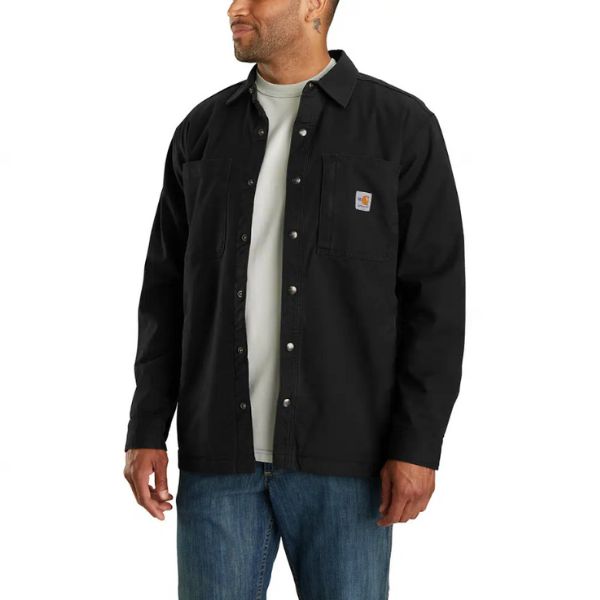CARHARTT FR RUGGED FLEX CANVAS SHIRT JAC
