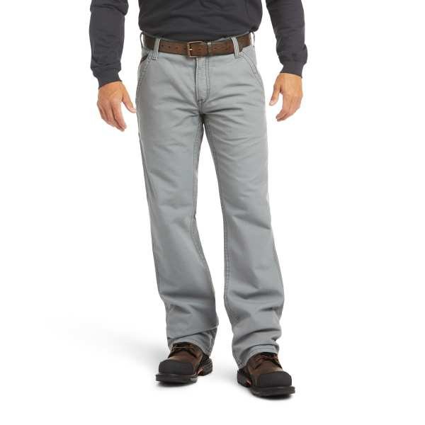 ARIAT FR M4 GRAY WORKHORSE CARPENTER PANT