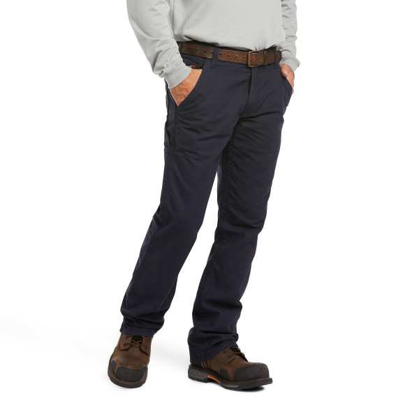 ARIAT FR M4 NAVY WORKHORSE CARPENTER PANT