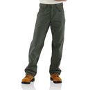 CARHARTT FR MOSS CANVAS DUNGAREES