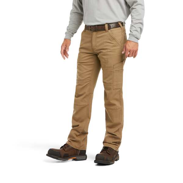 ARIAT FR M5 STRAIGHT DURALIGHT STRETCH CANVAS PANT