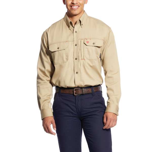 ARIAT FR SOLID VENT SHIRT