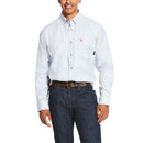 ARIAT FR TWILL DURASTRETCH PLAID WORK SHIRT