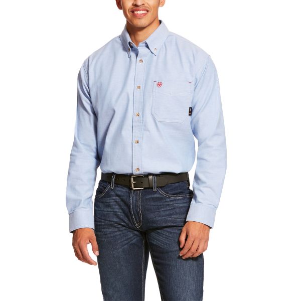 ARIAT FR TWILL DURASTRETCH WORK SHIRT