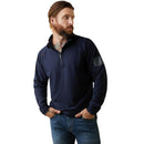 ARIAT FR COMBAT STRETCH PATRIOT 1/4 ZIP SHIRT
