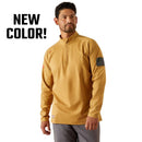 ARIAT FR COMBAT STRETCH PATRIOT 1/4 ZIP SHIRT