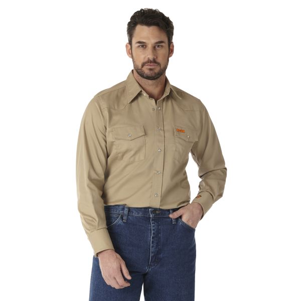 WRANGLER FR WESTERN SNAP SHIRT