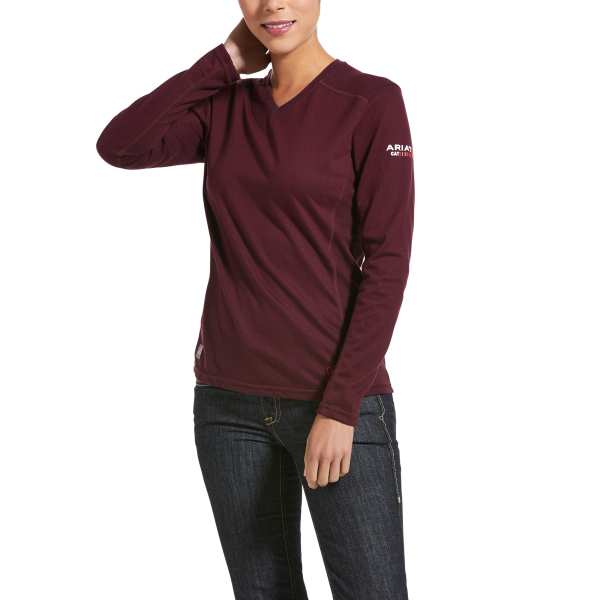 ARIAT WOMEN'S FR AC TOP - LONG SLEEVE