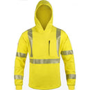 LAKELAND FR HIGH PERFORMANCE HI-VIS PULLOVER HOODED SWEATSHIRT