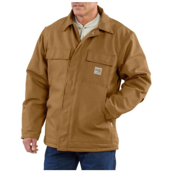 CARHARTT FR TRADITIONAL DUCK COAT - QUILT LINED