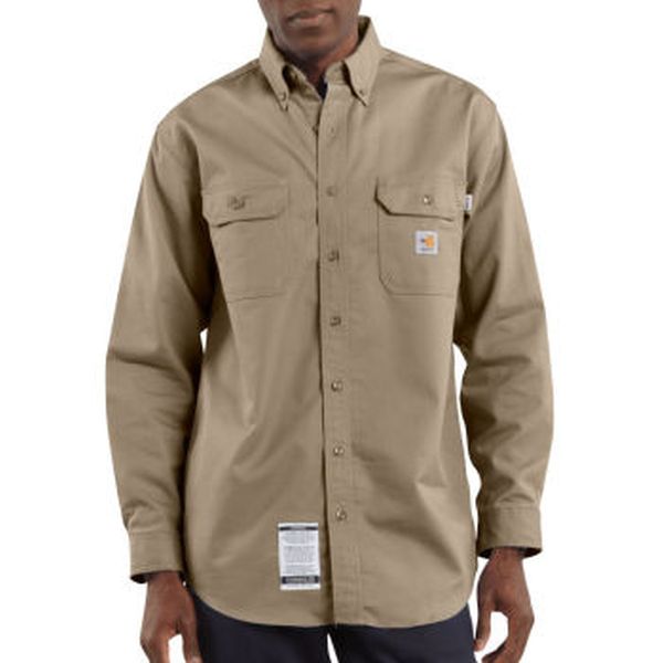 CARHARTT FR TWILL SHIRT W/ POCKET FLAPS